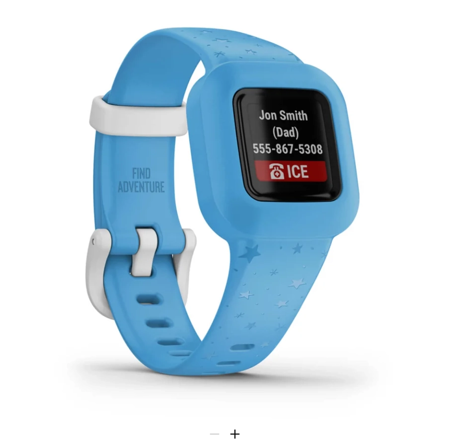 Часы Garmin Vivofit JR. 3 Blue Stars