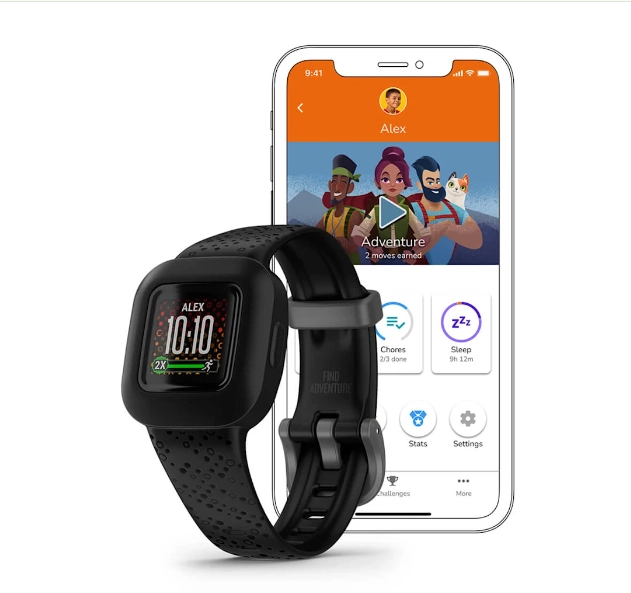 Часы Garmin Vivofit JR. 3 Black Cosmic