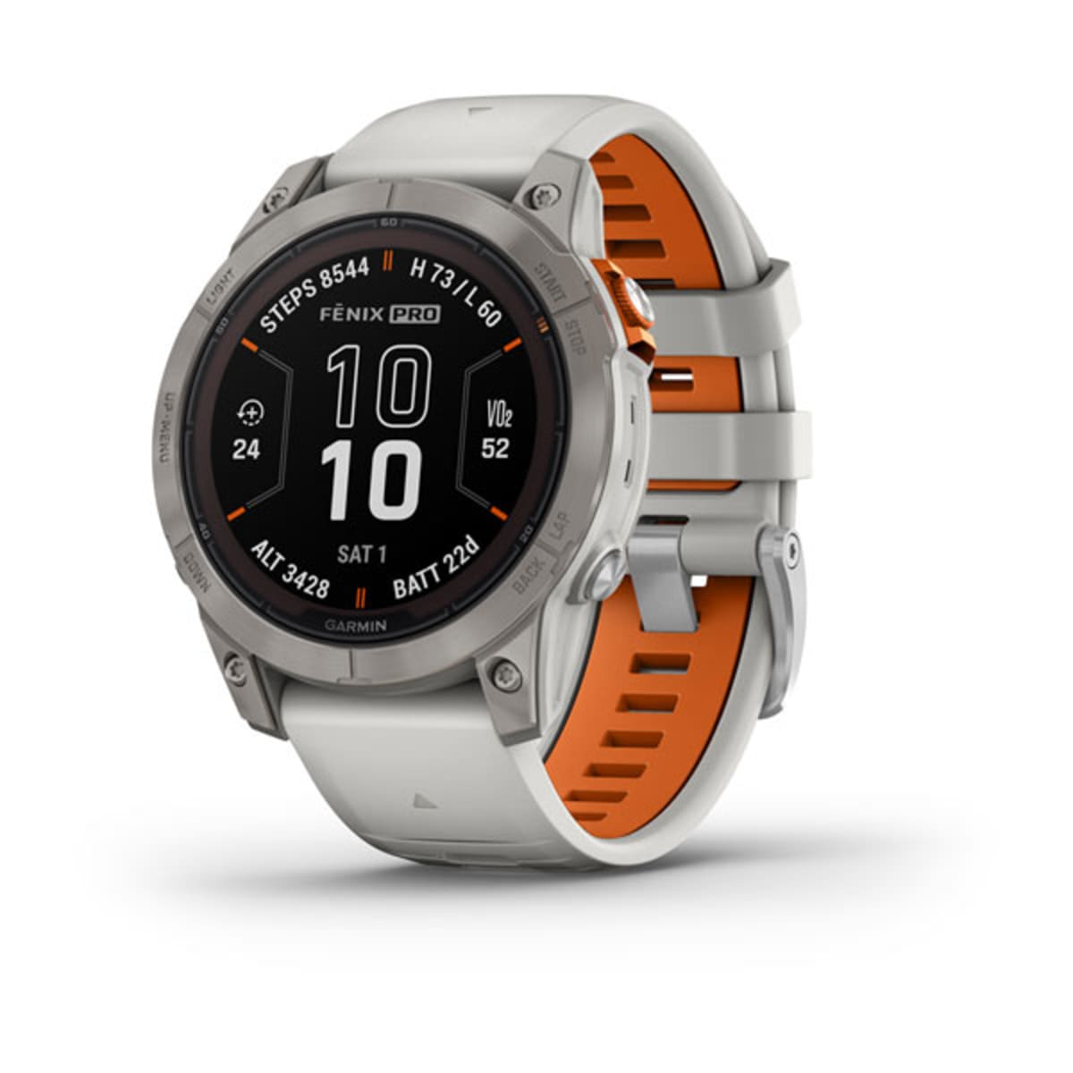 Часы Garmin Fenix 7 Pro - Sapphire Solar Titanium Fog Gray