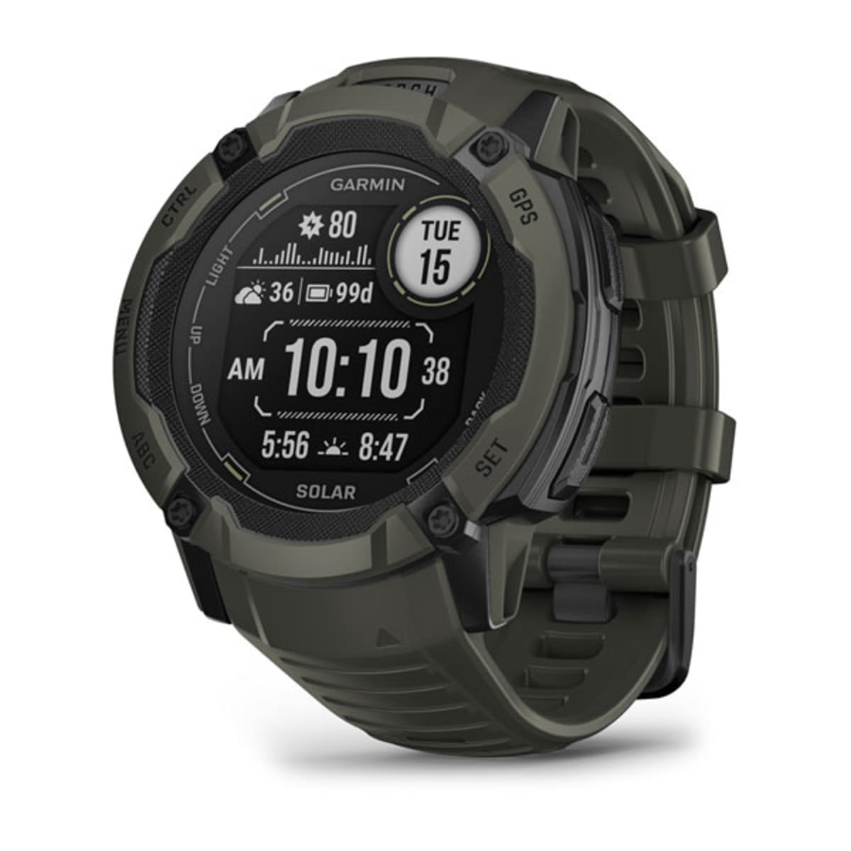 Часы Garmin Instinct 2X Solar Moss Б/У