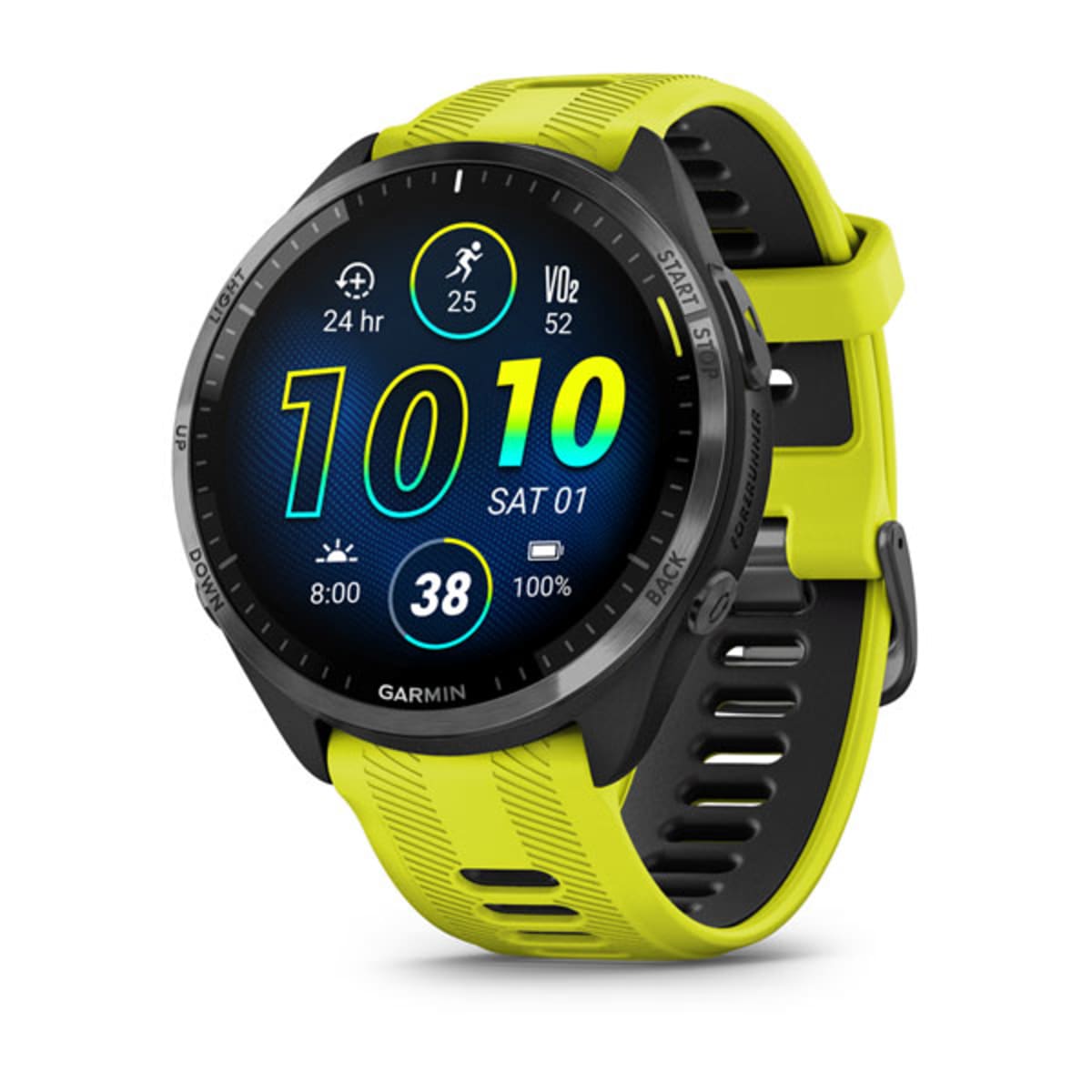 Часы Garmin Forerunner 965 Amoled Amp Yellow/Black Titanium