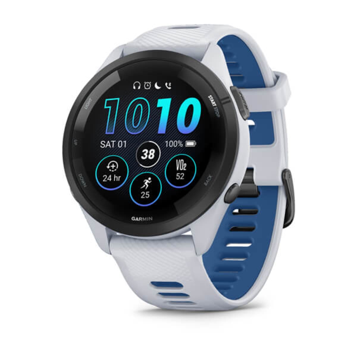 Часы Garmin Forerunner 265 Amoled Whitestone/Tidal Blue