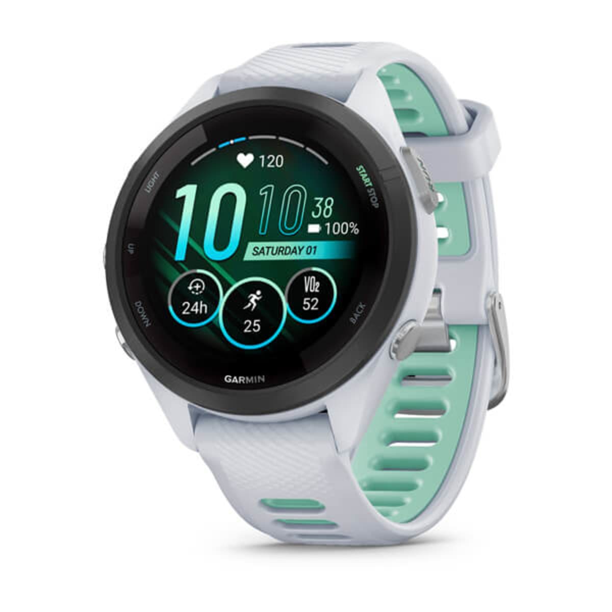 Часы Garmin Forerunner 265S Amoled Whitestone/Neo Tropic