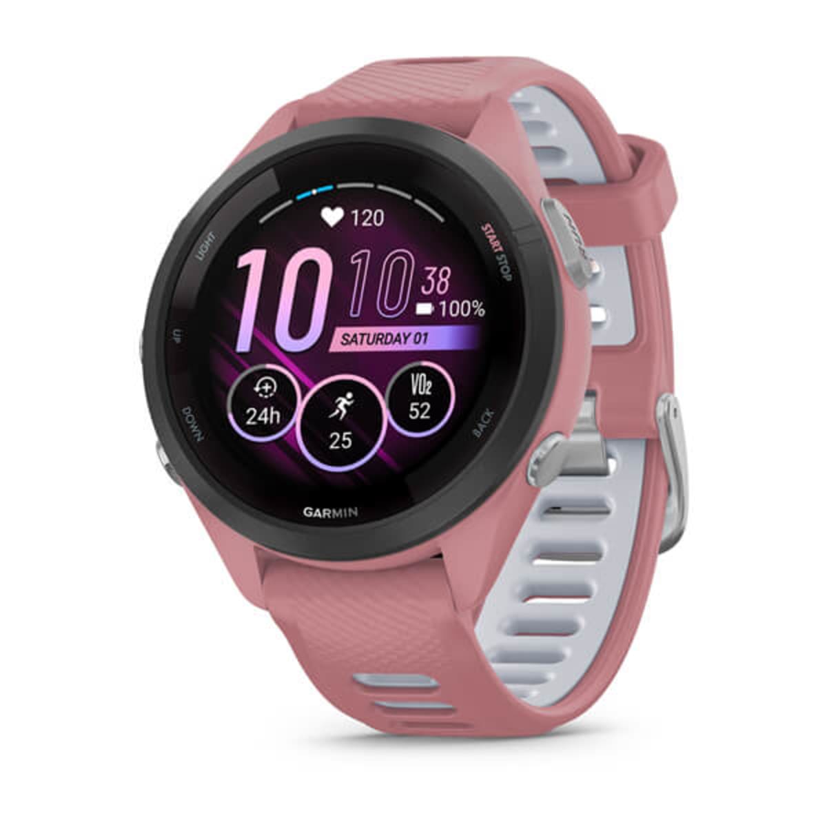 Часы Garmin Forerunner 265S Amoled Light Pink/Whitestone