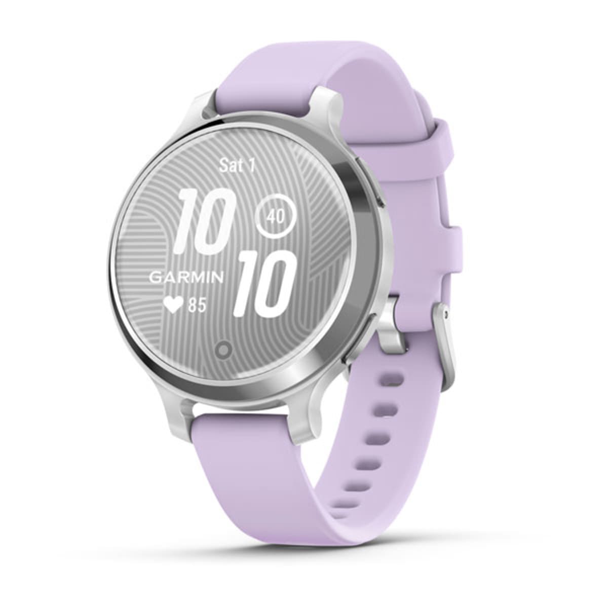 Часы Garmin Lily 2 Active Silver / Purple Jasmine Silicone