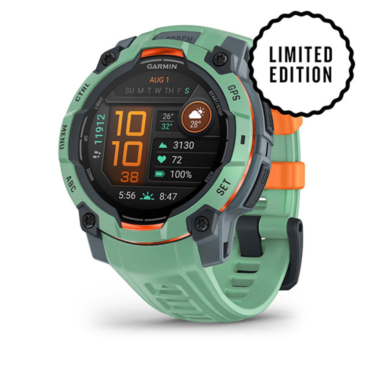 Часы Garmin Instinct 3 - 45 mm AMOLED Neo Tropic