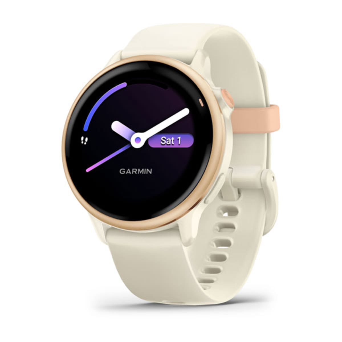 Часы Garmin Vivoactive 6 Metallic Pink Dawn/Bone