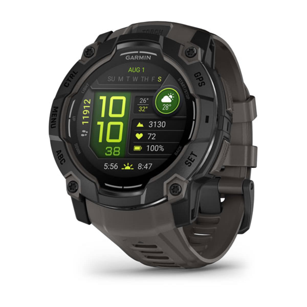 Часы Garmin Instinct 3 - 50 mm AMOLED Black / Charcoal