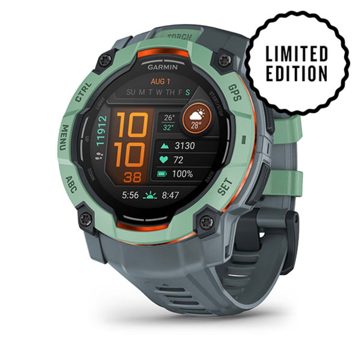 Часы Garmin Instinct 3 - 50 mm AMOLED Neo Tropic / Twilight