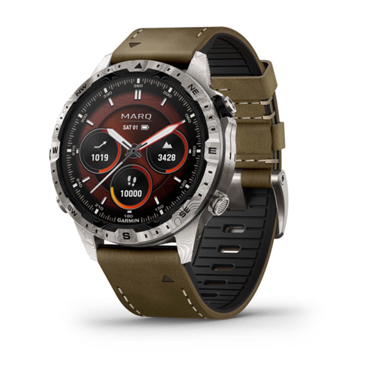 Часы Garmin MARQ Adventurer (Gen 2) Damascus Steel Edition