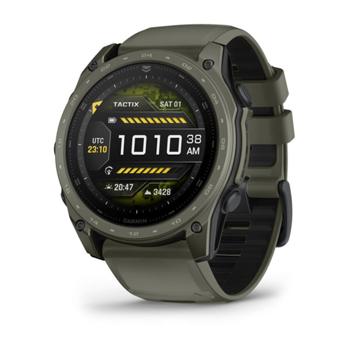 Часы Garmin Tactix 8 - 51mm AMOLED Cerakote Ultralight Solver Olive Drab