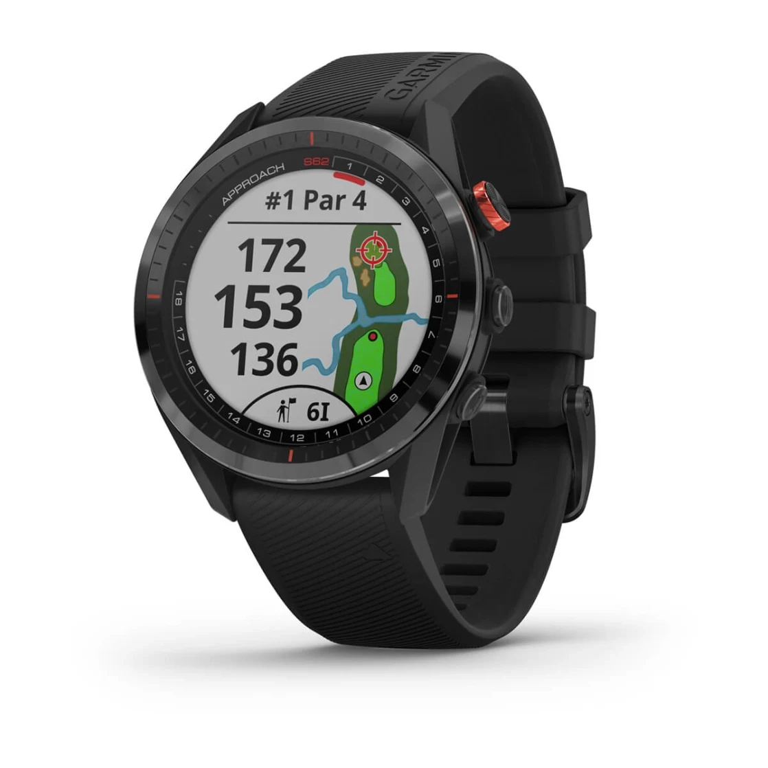 Ремешок Garmin Quickfit 22 Watch Band Black Leather
