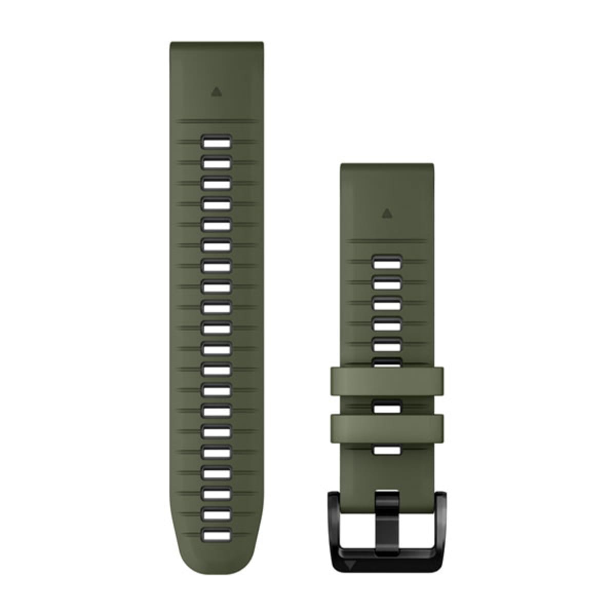 Ремешок Garmin Quickfit 22 Watch Band Moss/Graphite Silicone