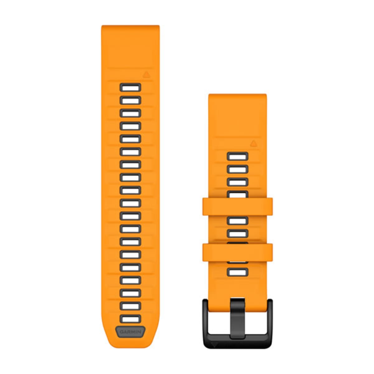 Ремешок Garmin Quickfit 22 Watch Band Spark Orange/Graphite Silicone