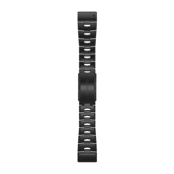 Ремешок Garmin Quickfit 26 Watch Band Vented Titanium Bracelet with Carbon Gray DLC Coating (без коробки)