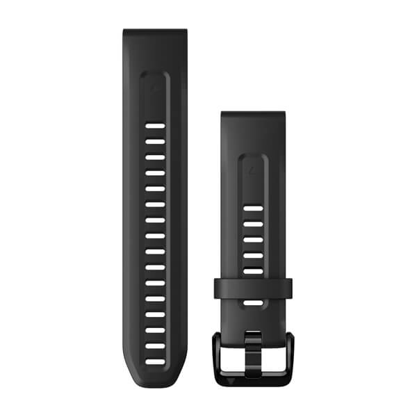 Ремешок Garmin Quickfit 20 Watch Band Black Silicone