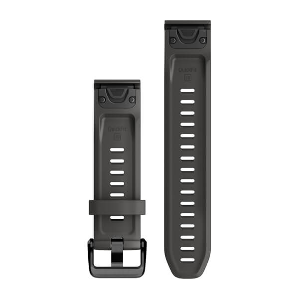 Ремешок Garmin Quickfit 20 Watch Band Graphite Silicone
