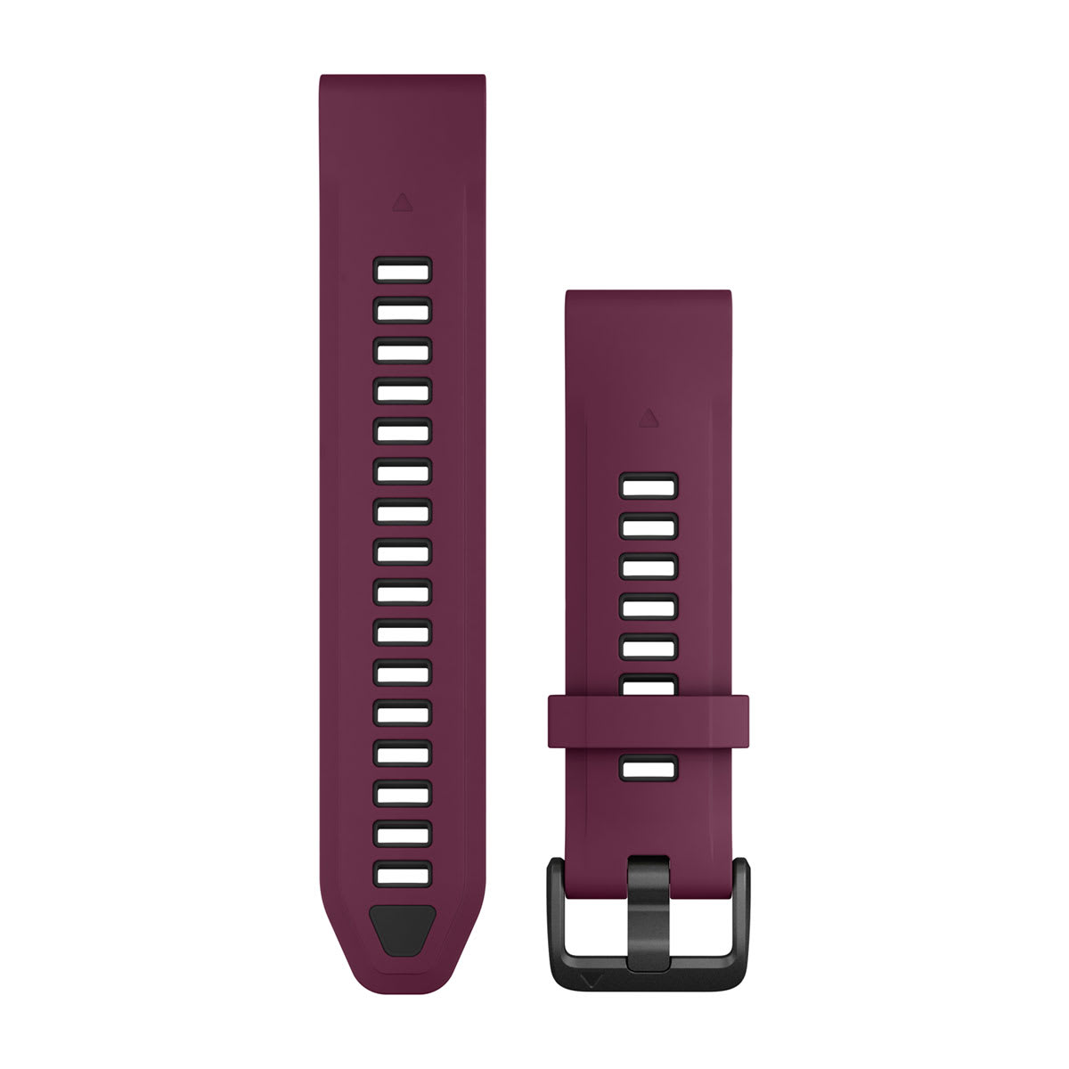 Ремешок Garmin Quickfit 20 Watch Band Merlot/Graphite Silicone