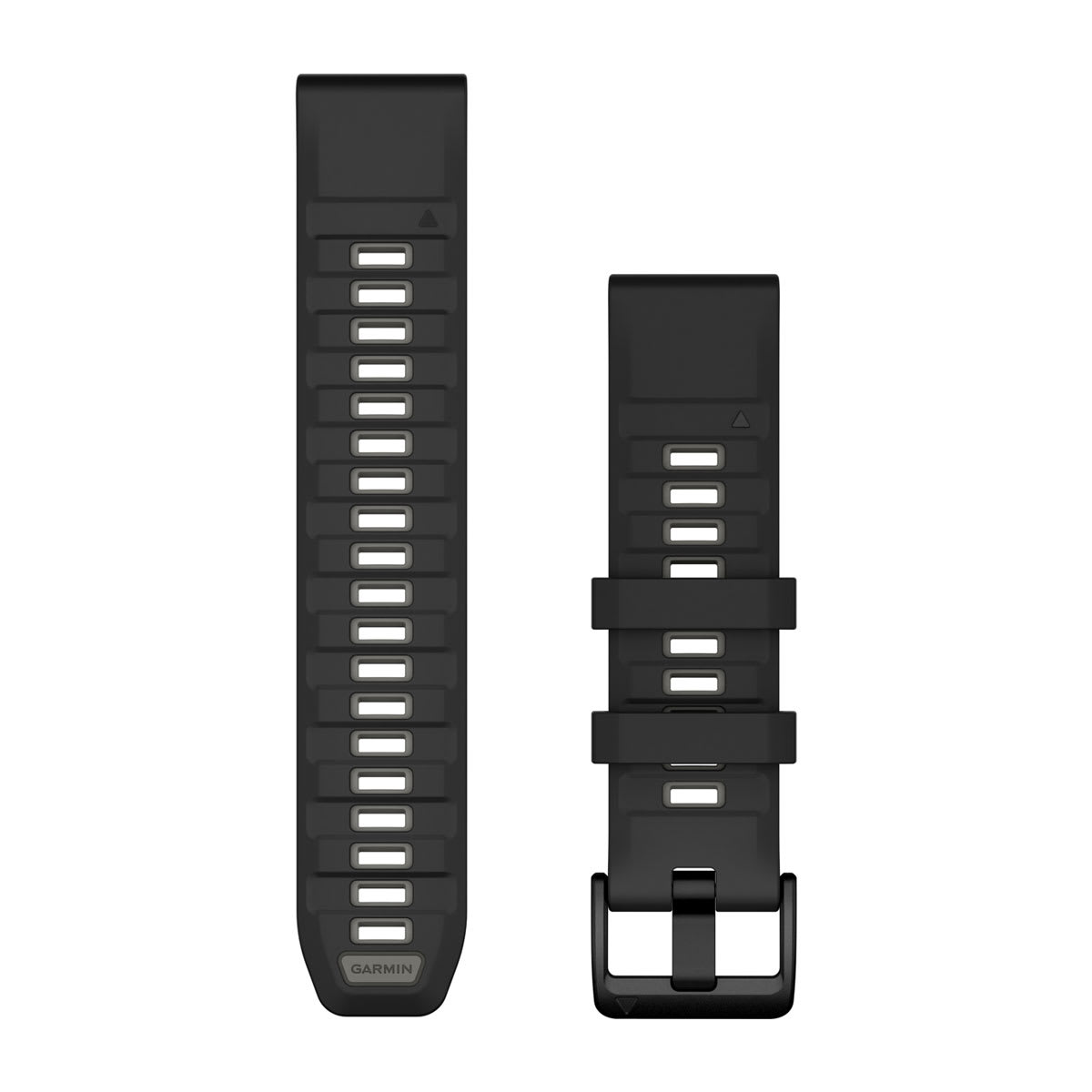 Ремешок Garmin Quickfit 22 Watch Band Black/Pebble Gray Silicone